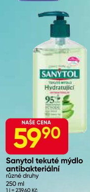 Tekuté dezinfekční mýdlo Sanytol