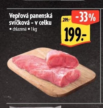 Vepřová panenská svíčková - v celku