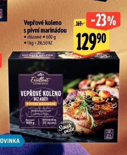 Vepřové koleno s pivní marinádou