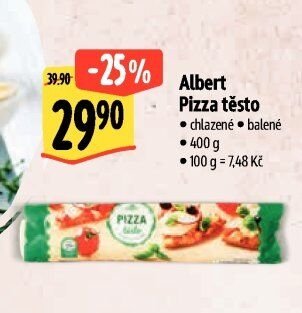 Albert Pizza těsto