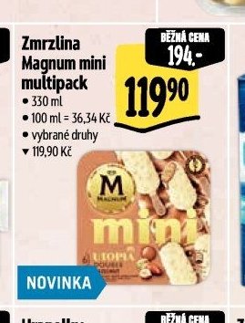 Zmrzlina Magnum mini multipack