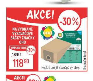 OHO Vysavačové sáčky