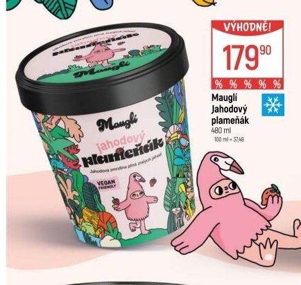 Maugli Jahodový plameňák