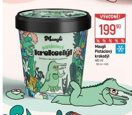 Maugli Pistáciový krokodýl