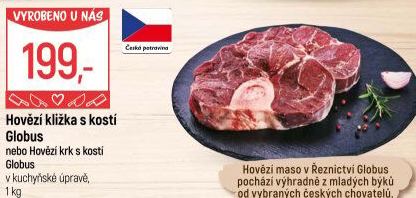 Hovězí kližka s kostí Globus