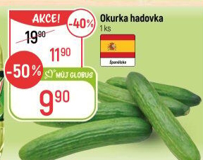Okurka salátová - hadovka