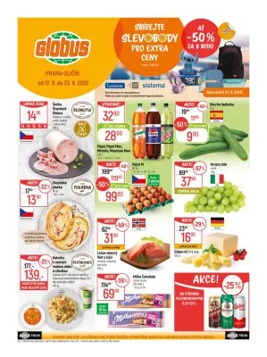 akční leták Globus 17.9.2025-23.9.2025