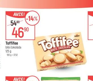 Toffifee bílá čokoláda