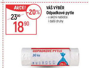 Pytle na odpadky Váš Výběr