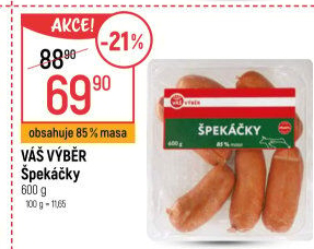 Špekáčky Váš Výběr