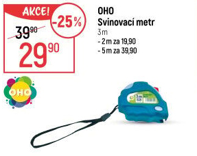 Svinovací metr OHO