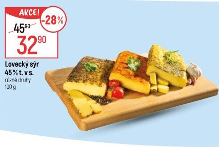 Sýr lovecký 45%