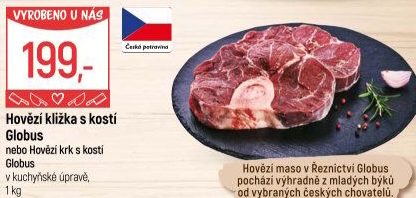 Hovězí kližka s kostí Globus