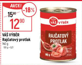 Rajčatový protlak Váš Výběr