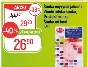 Šunka nejvyšší jakosti LE&