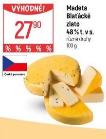 Sýr Blaťácké zlato Madeta
