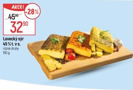 Sýr lovecký 45%