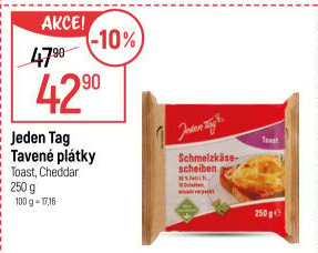 Sýr tavený plátky Jeden Tag