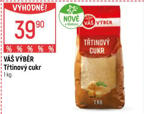 Třtinový cukr Váš Výběr