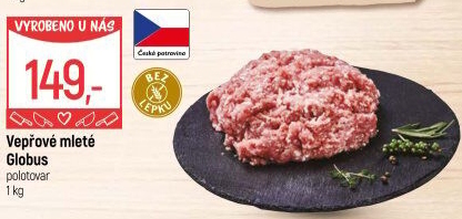 Vepřové mleté maso Globus