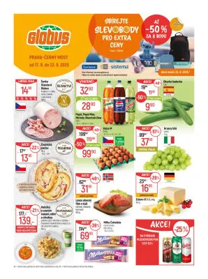 akční leták Globus 17.9.2025-23.9.2025