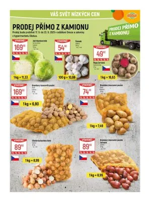 akční leták Globus 17.9.2025-23.9.2025