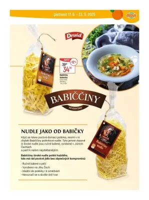 akční leták Globus 17.9.2025-23.9.2025