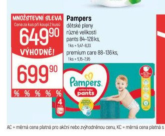 Pampers dětské pleny