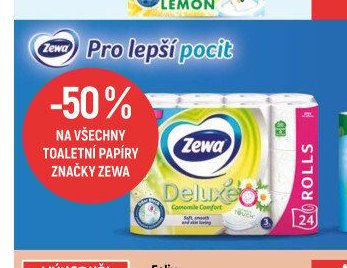 Zewa Deluxe toaletní papír