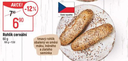 Cereální rohlík