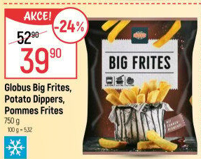 Hranolky mražené Big Frites Globus