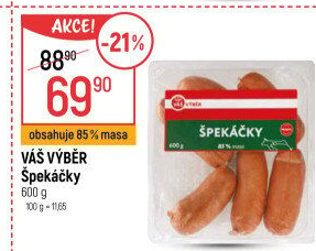 Špekáčky Váš Výběr
