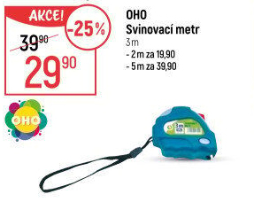 Svinovací metr OHO
