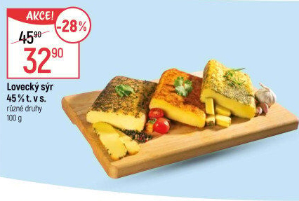 Sýr lovecký 45%