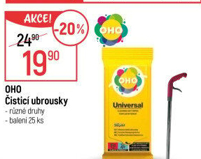 Ubrousky čisticí OHO