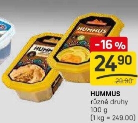Hummus Hedvábná Stezka