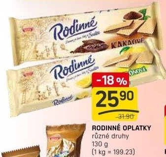 Oplatky Rodinné Sedita