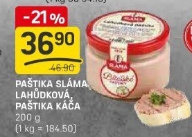 Paštika bítešská lahůdková Sláma