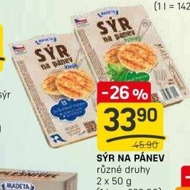 Sýr na pánev Madeta