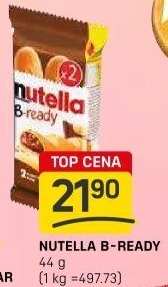 Tyčinka Nutella B-ready