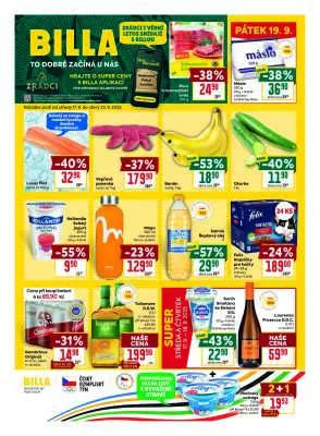 akční leták BILLA 17.9.2025-23.9.2025