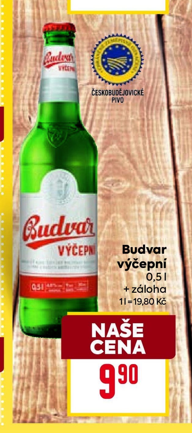 Budvar výčepní