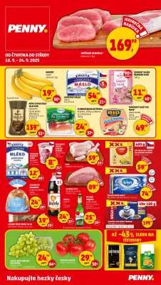 akční leták Penny Market 18.9.2025-24.9.2025