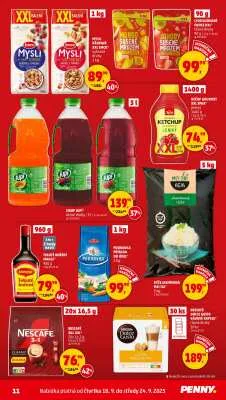 akční leták Penny Market 18.9.2025-24.9.2025