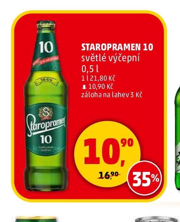 STAROPRAMEN 10 světlé výčepní