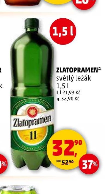 ZLATOPRAMEN světlý ležák