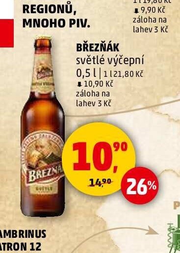 BŘEZŇÁK světlé výčepní