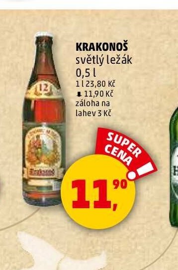 KRAKONOŠ světlý ležák