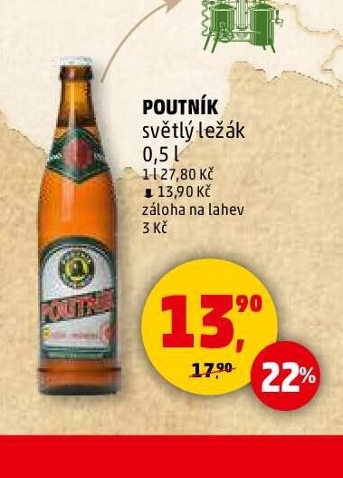 POUTNÍK světlý ležák