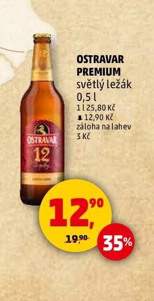 OSTRAVAR PREMIUM světlý ležák